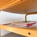 Oval coffee table beech 1980 Aalto Ikea