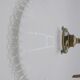 White opaline wall light