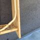 Desk in vintage rattan XXeme