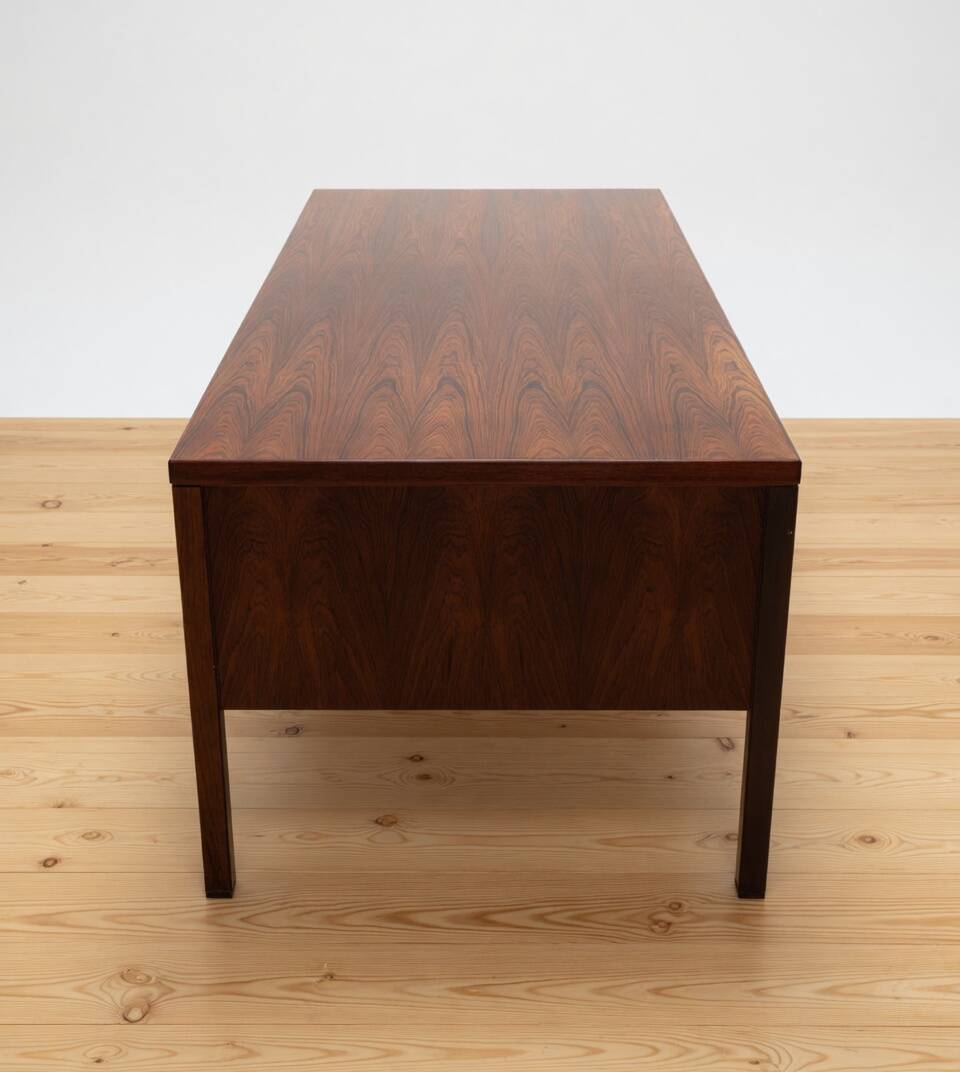 Gunni Omann Model 77 Rosewood Desk, 1960s.