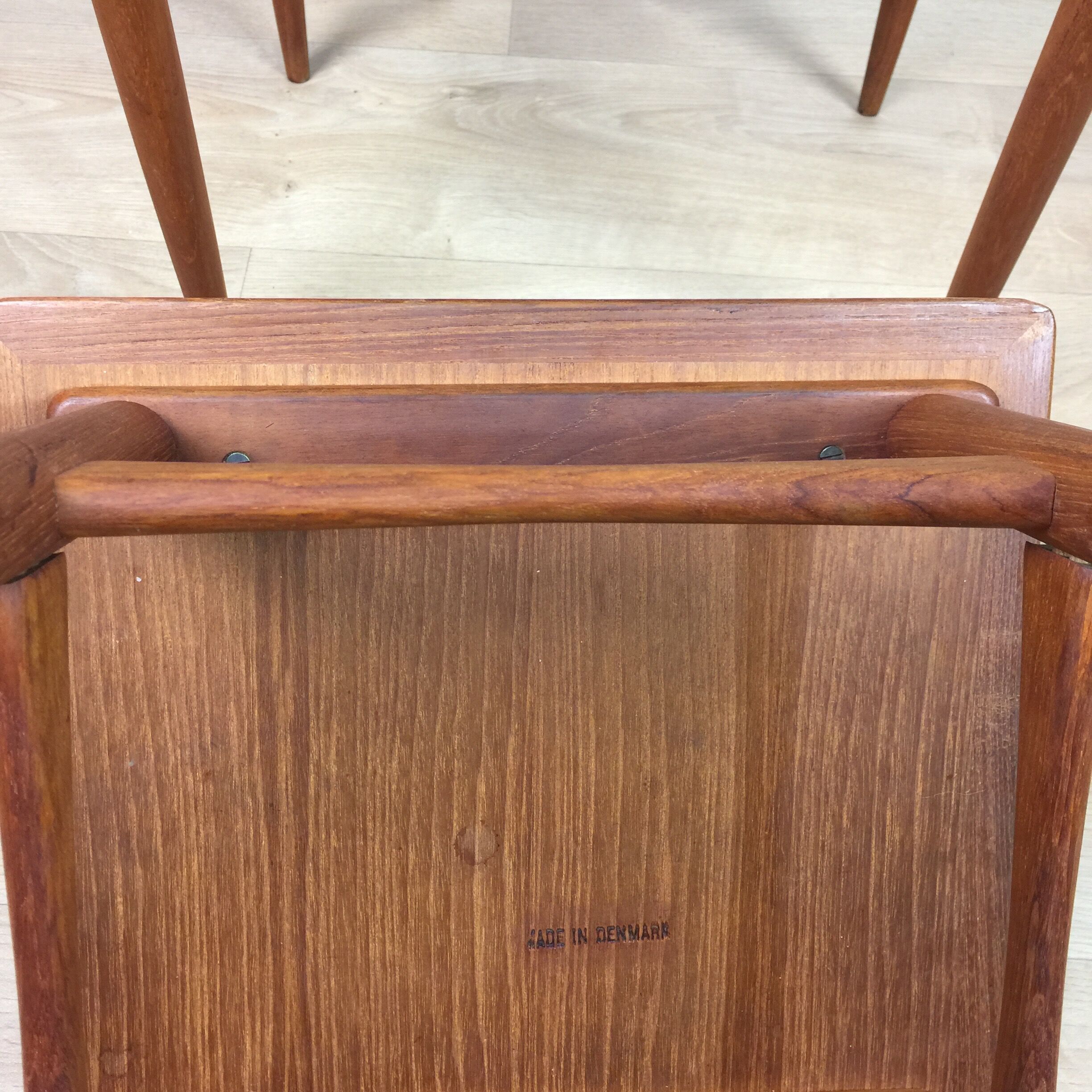 Danish tables in teak