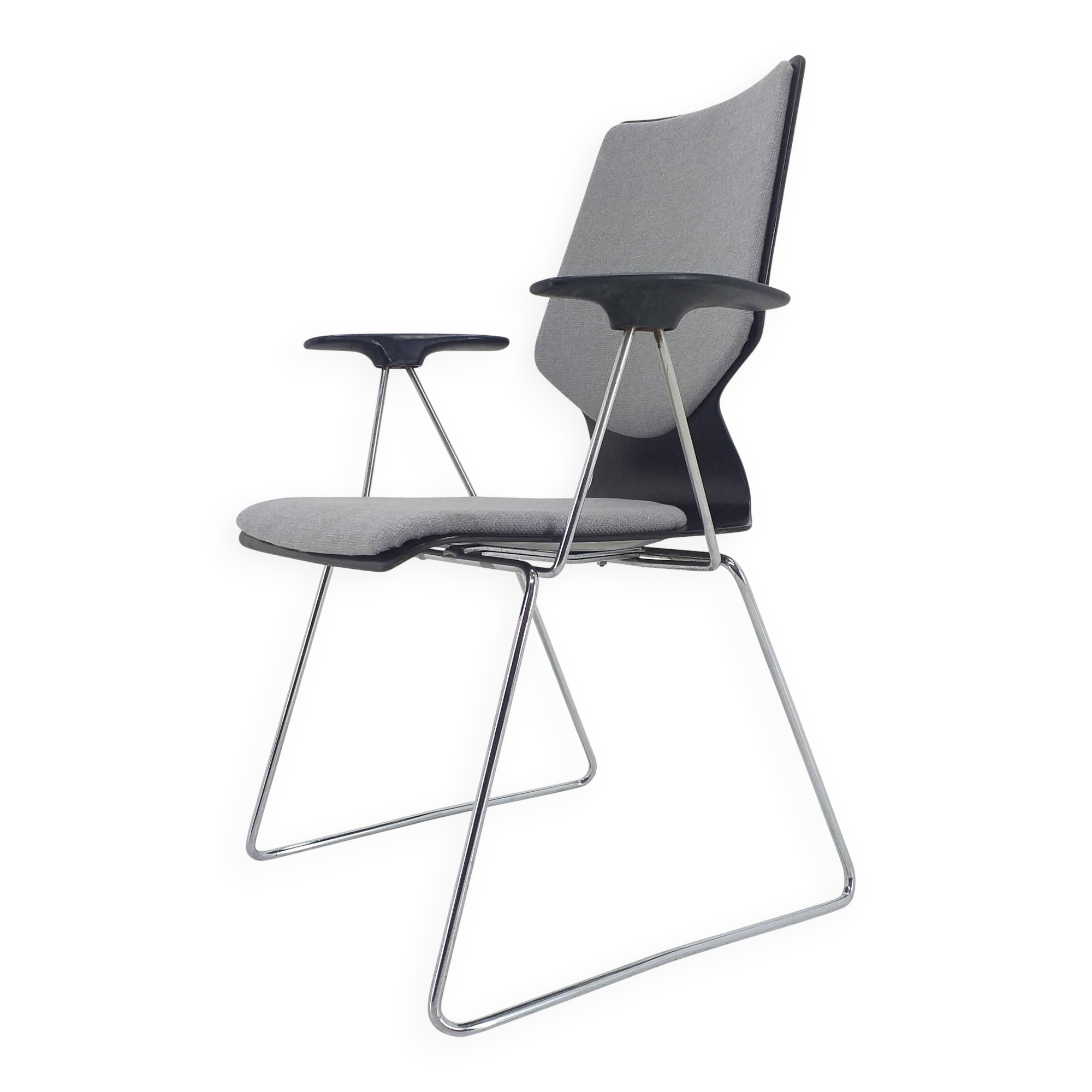 Midcentury Armchair Designed by Elmar Flötotto for Pagholz, 1970s