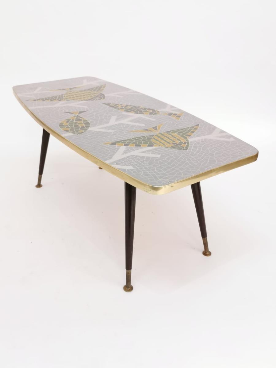 Mosaic coffee table