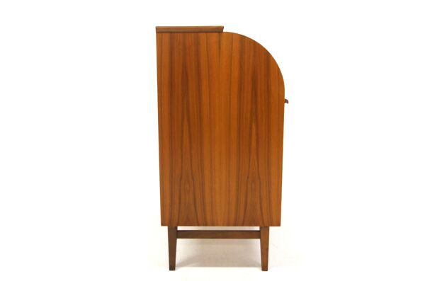 Secrétaire scandinave en noyer, Suède, 1960