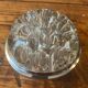 Flower pick in metal and crystal French work
