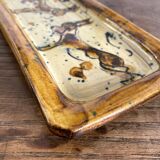 Ceramic cake dish, donkey decor, vintage crafts