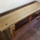 Former bench in oak