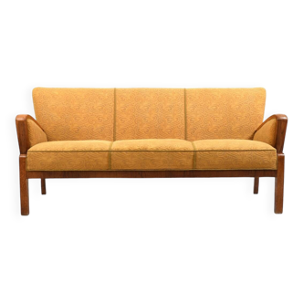 Danish Art Deco Sofa 1930s in Oak