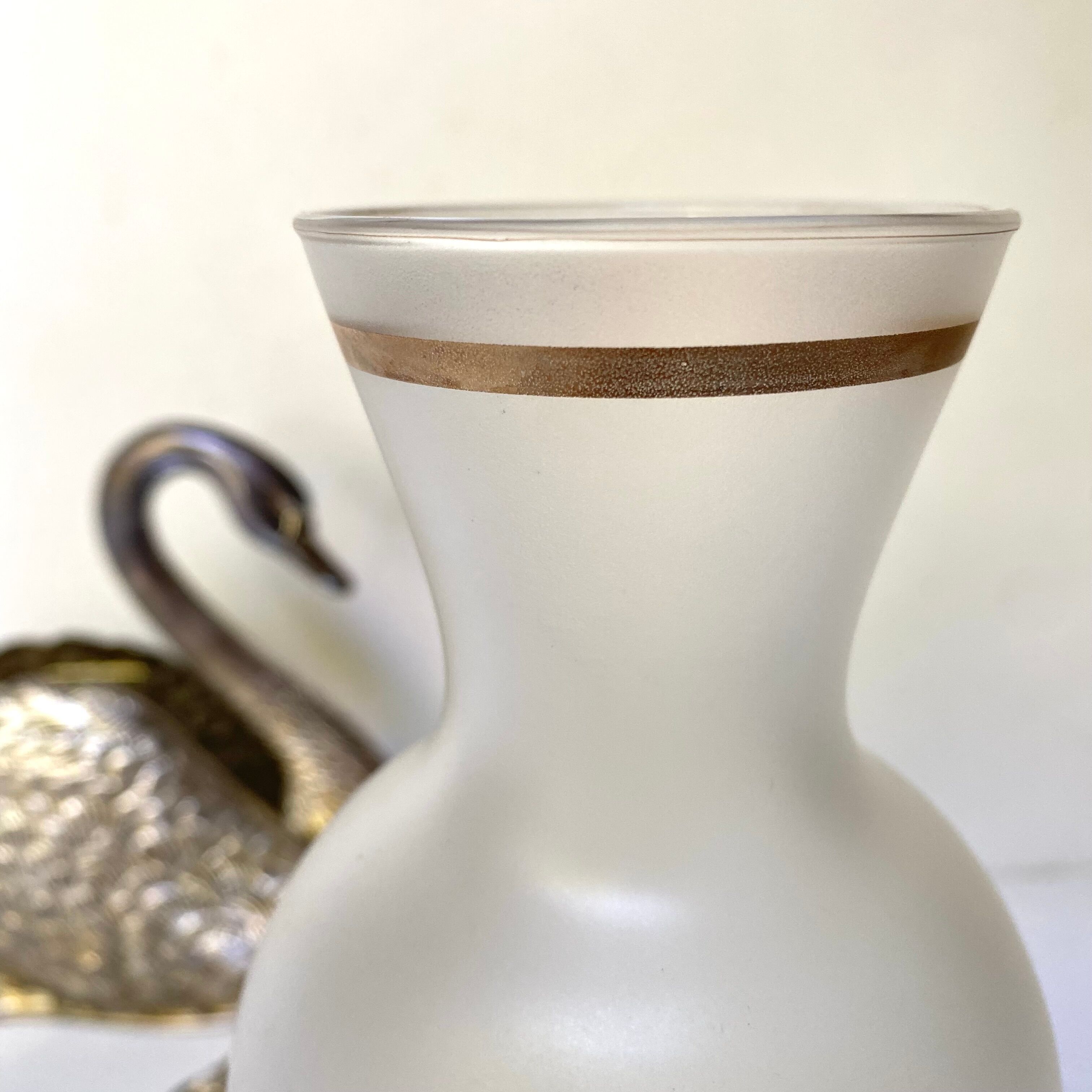 Antique hand-painted vase