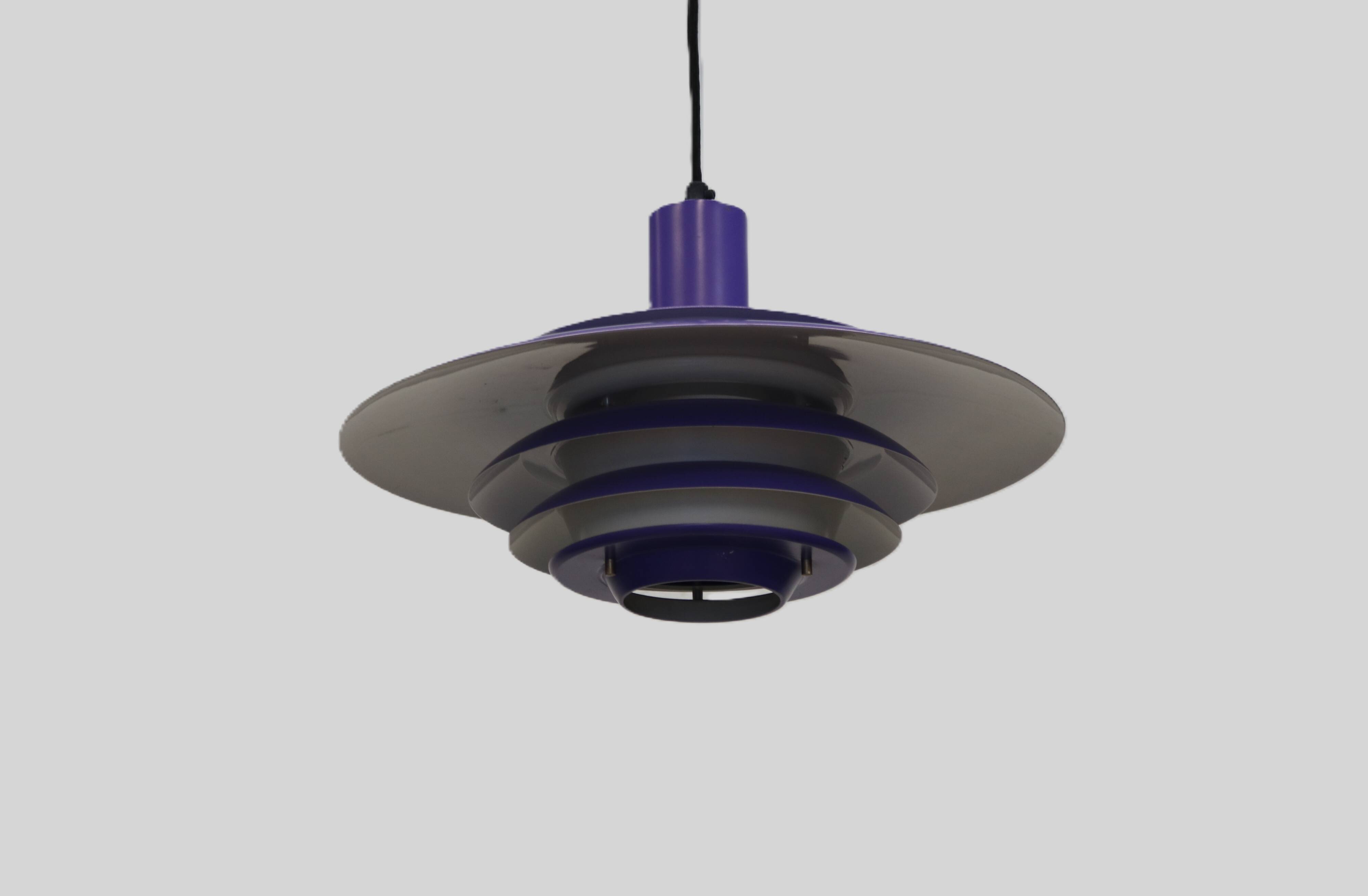 Old Swedish design lamp by Teknika - rare - Sweden 70s