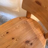 Set of 4 solid pine chairs by Rainer Daumiller, Germany 1960