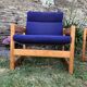 Duo de fauteuils vintage en hêtre lupton morton de john morton