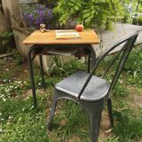 Old child school desk