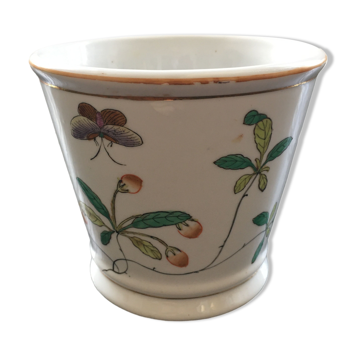 Pot cache floral decoration