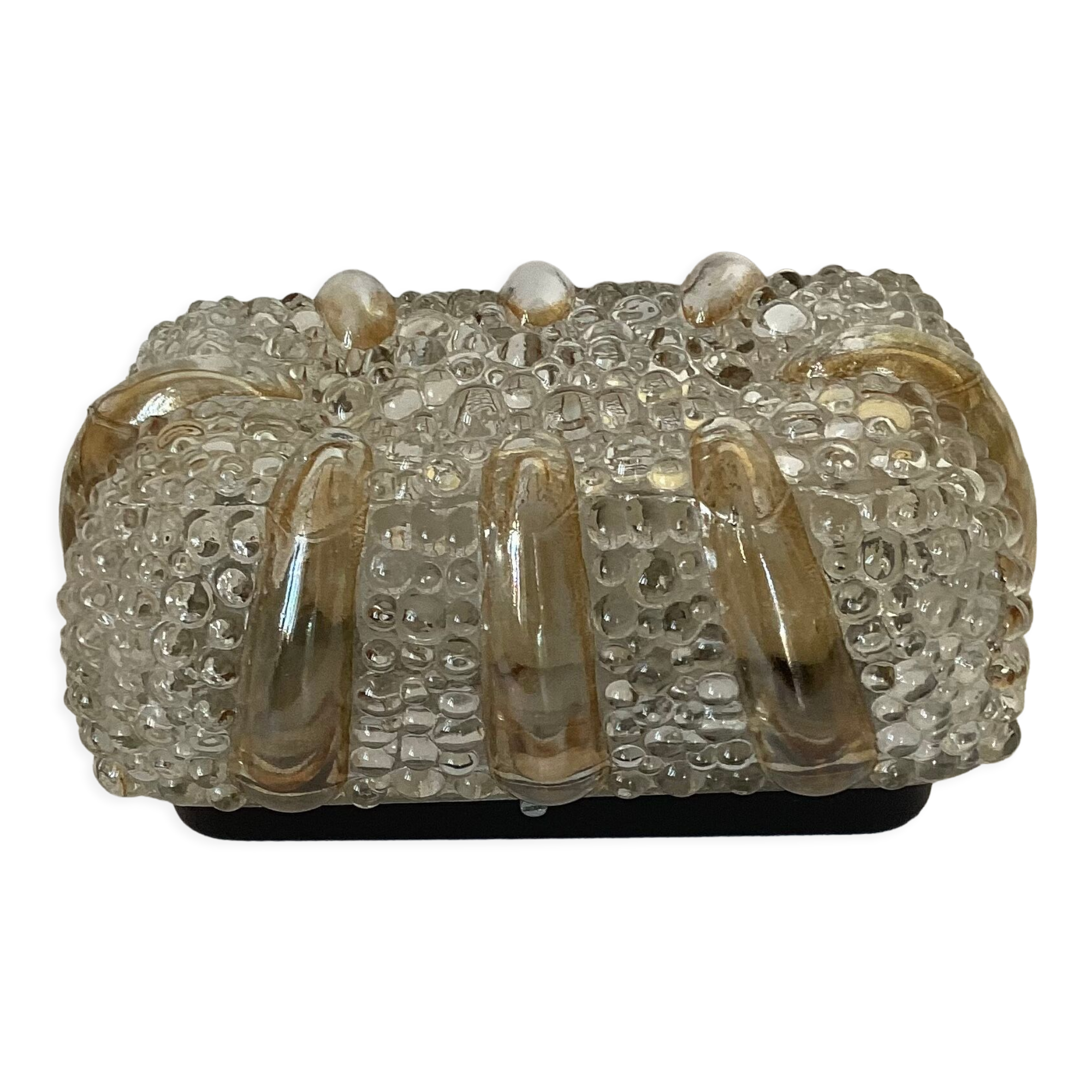 Bubble glass wall lamp, 60s