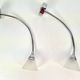 Postmodern Flexible Gooseneck Wall Light from Alva-Line, Italy, 1970s, Set of 2