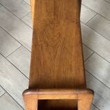 Oak shelf design vintage reconstruction 60s