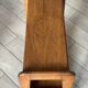 Étagère chêne design reconstruction vintage années 60