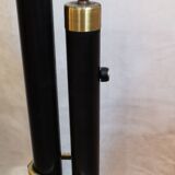 Black metal bell lamppost and 60s brass
