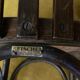 3 chairs bistro Fishel early 20th.