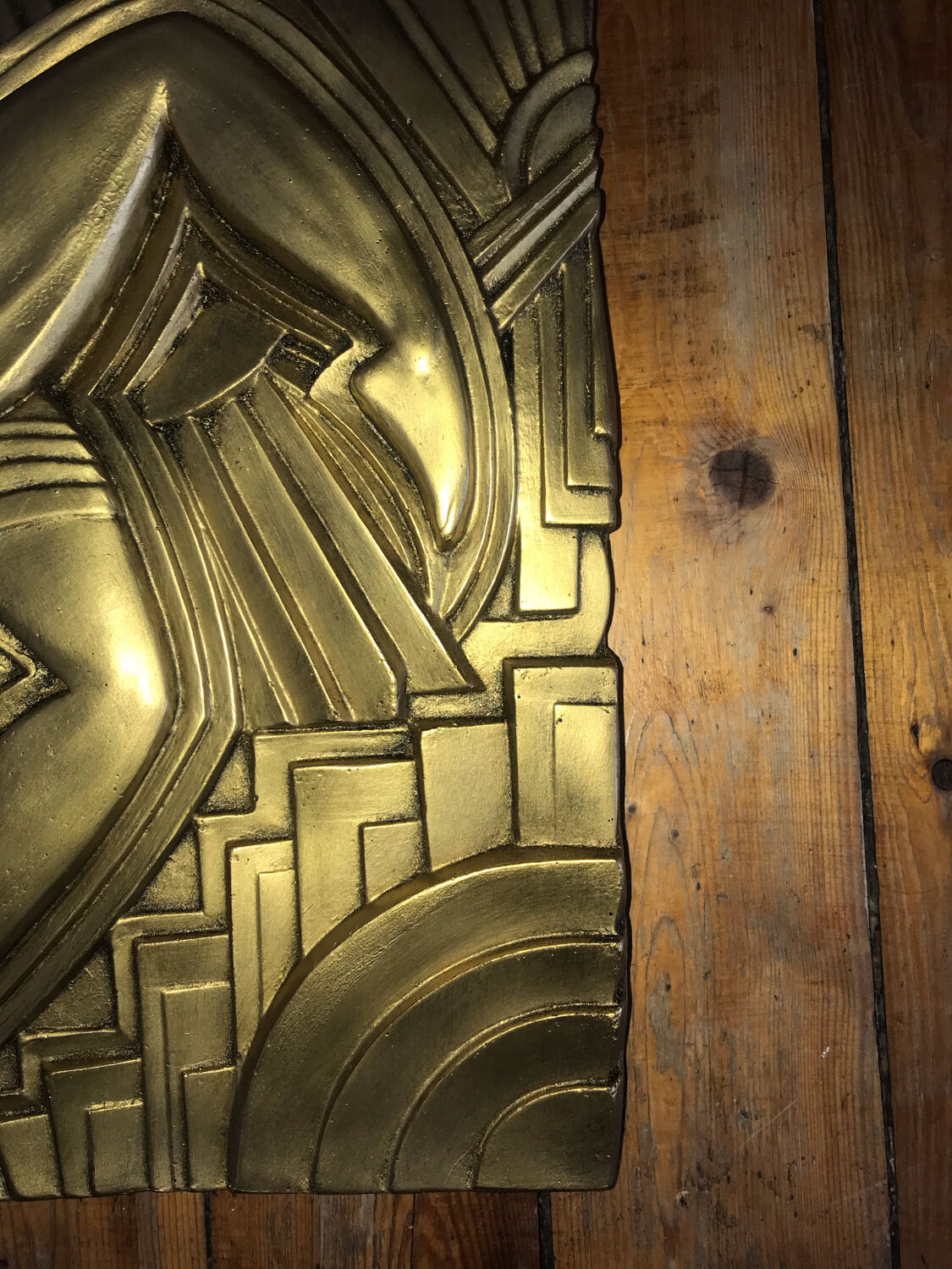 Rare bas relief art déco folies bergères