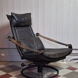 Ake Frybitter leather armchair