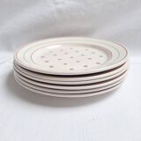 Assiettes à dessert Luneville KG Flan Impérial