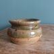 Signed stoneware mustard pot