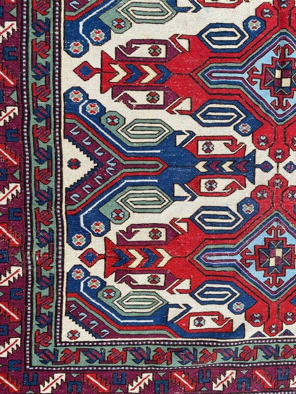Tapis vintage soumak caucase 185x250 cm