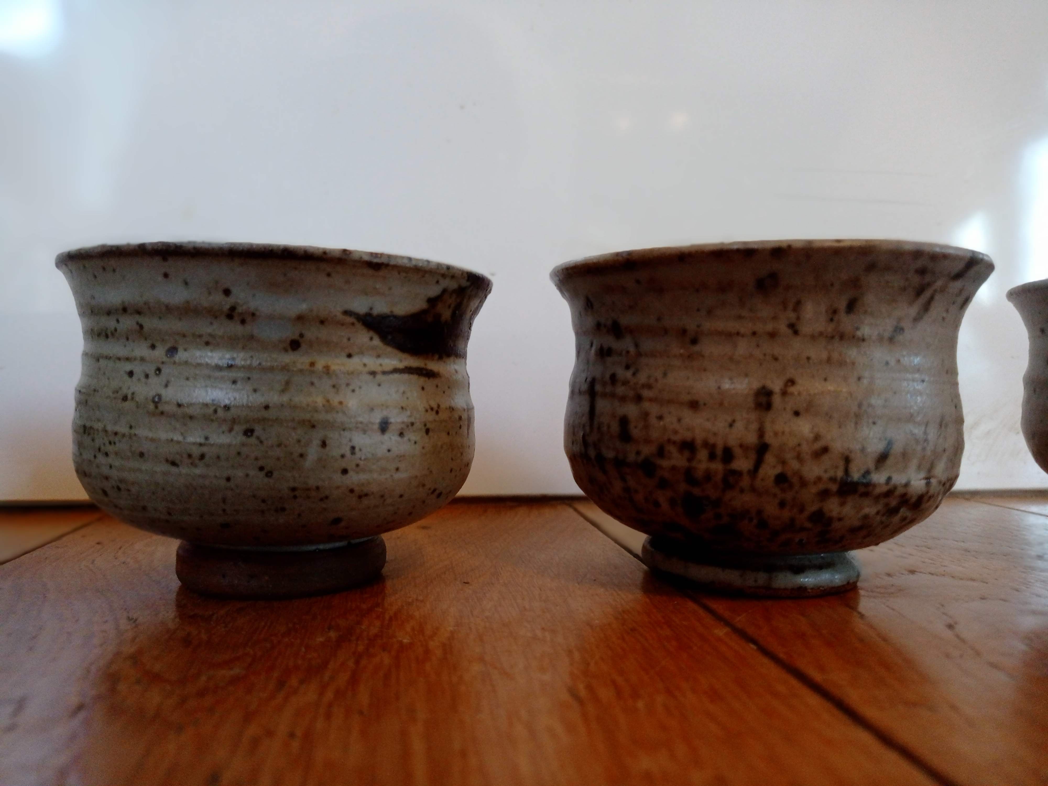 6 La Borne Digan stoneware bowls
