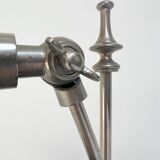 Silver coloured Bocx table lamp, 1980s