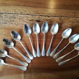 Serving of 12 silver spoons