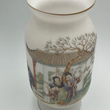 Vase opaline blanc chinois