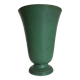 Neo-classical Medici vase in lacquered metal with original patina, 1960