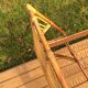 Rattan basket bed