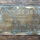 Brass plate