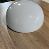 Glass globe ceiling lamp