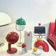 Italian cap lamp Arti e Mestieri from the 1980s.