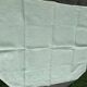 6 napkins, mismatched, pink and lime green, monogram M or CC