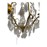 Bronze chandelier mid-twentieth century.