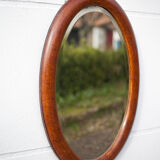 Miroir oval vintage 85x57cm