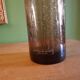 Vase rouleau en verre soufflé