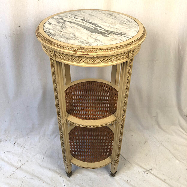 Louis XVI style harness in lacquered wood