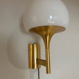 Brass wall lamp Sciolari