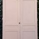 Paire de portes de placard h233x86cm chacune ancienne