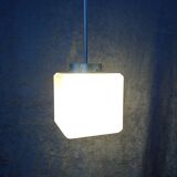 Square glass ceiling lamp
