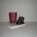 Lamp dog cat from the 40s - 50s