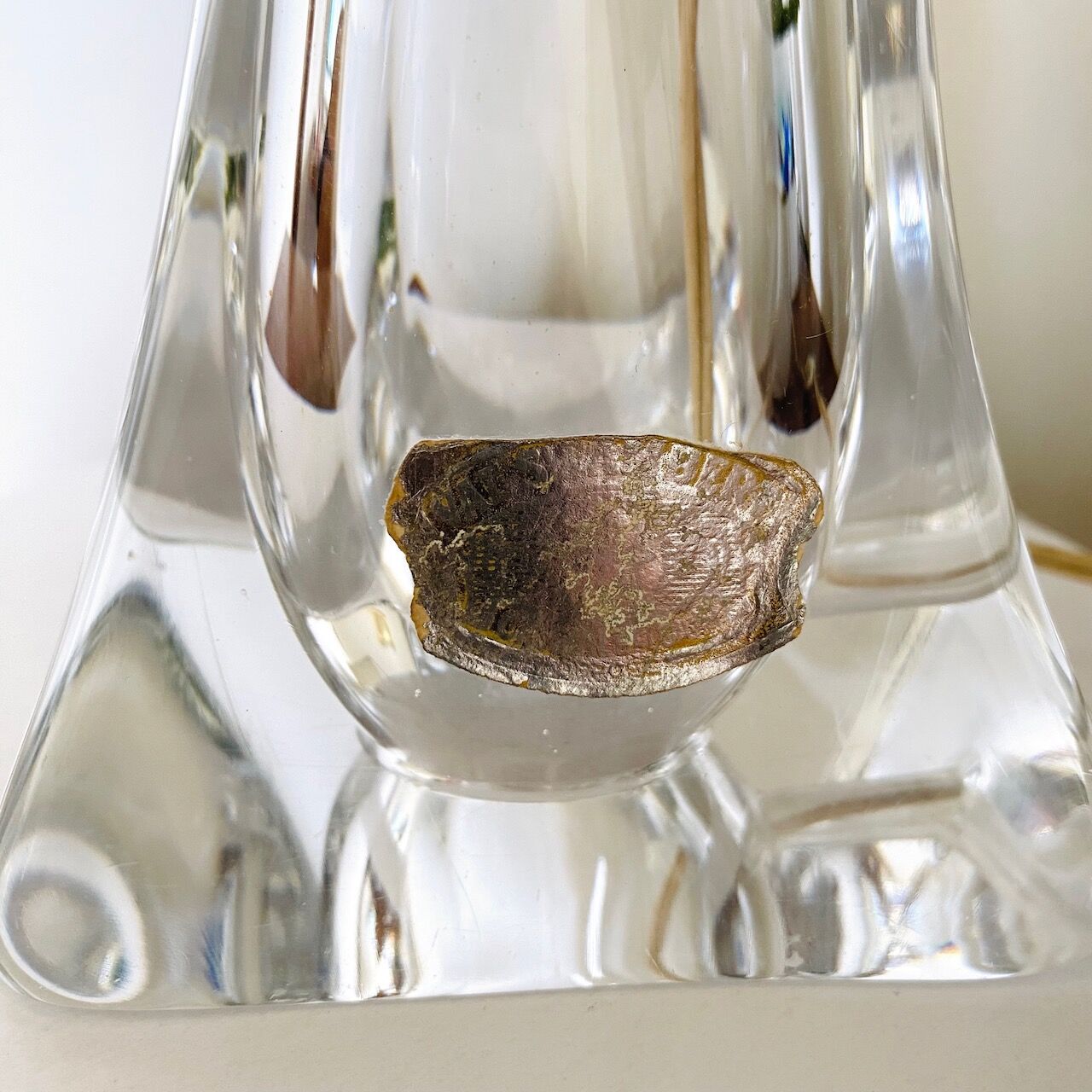 Transparant Val Saint Lambert Lamp