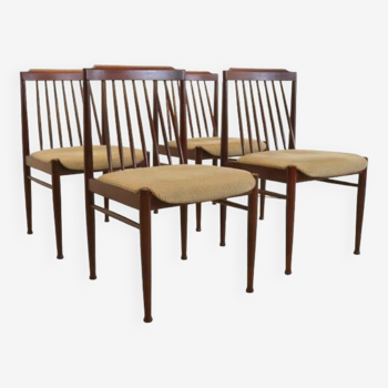 Set of 4 rosewood dining chairs 'Sallenthin'