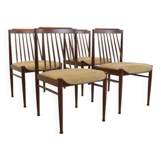 Set of 4 rosewood dining chairs 'Sallenthin'